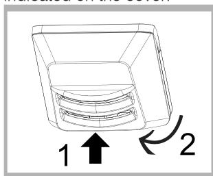 INDESIT LI7 FF2 W B - Replacing the light bulb * - 1
