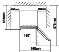 HISENSE RR220D4AR1 - Installation Positioning - 3