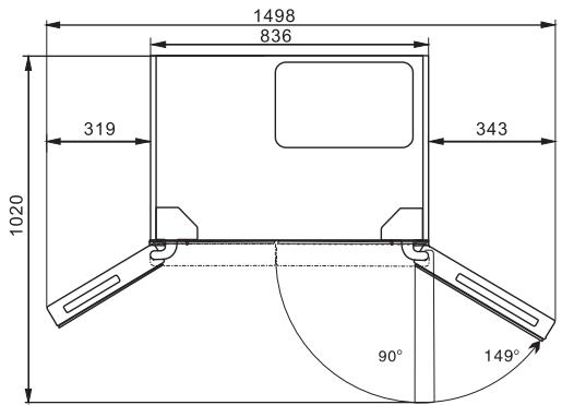 CONTINENTAL EDISON CERANF436IX - DIMENSIONS - 3