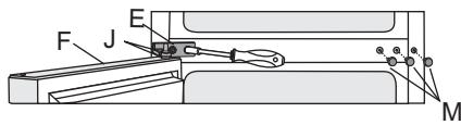 GORENJE RK6192EX - CHANGING THE DIRECTION OF DOOR OPENING - 9