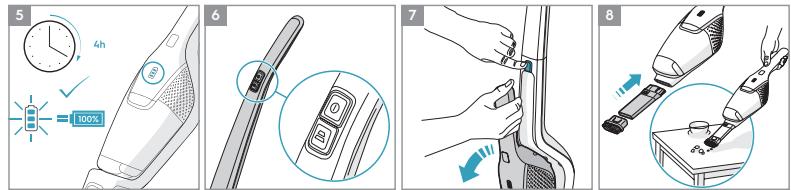 ELECTROLUX EER73DB - Warning; Battery removal must only be done by an Electrolux service center or official collection point! - 1