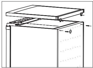 HISENSE FV105D4BW2 - Reverse the door - 1