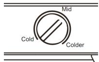HISENSE FV105D4BW2 - Thermostat Control - 1