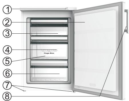 HISENSE FV105D4BW2 - View of the appliance - 1
