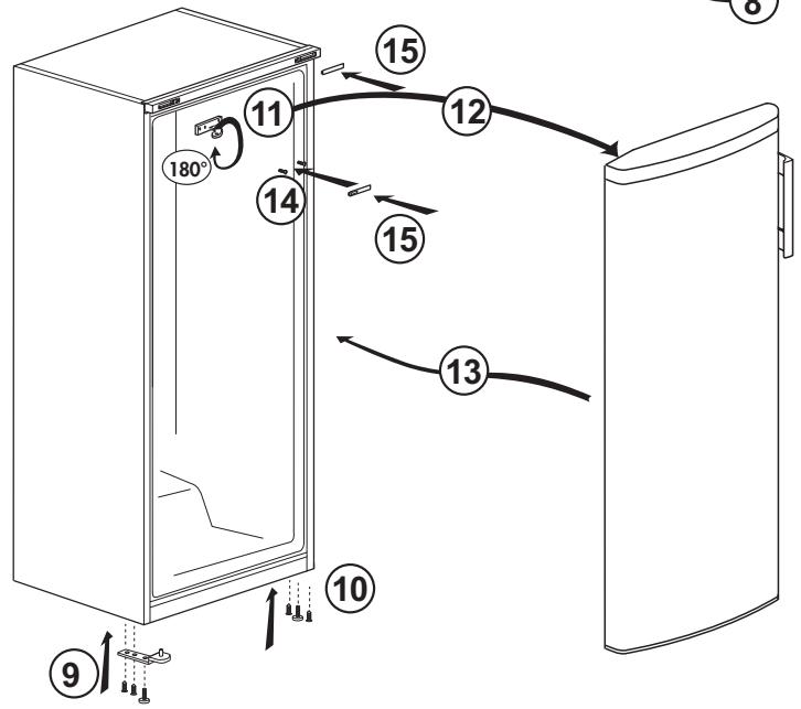 BEKO RSSE445K21XB - Door Open Warning (This feature is optional) - 2