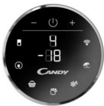 CANDY CMGN 6184BWD - ROND DISPLAY (INDIEN AANWEZIG) - 2