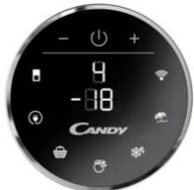 CANDY CMGN 6184BWD - DISPLAY ROUNDED (SOLO SU ALCUNI MODELLI) - 2