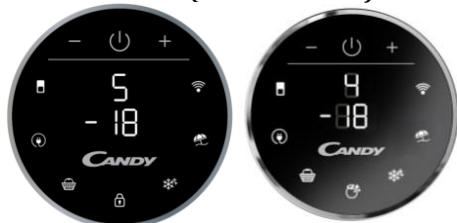CANDY CMGN 6184BWD - RUNDT DISPLAY (HVIS TILSTEDE) - 1