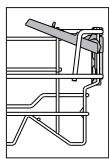HOTPOINT HFC3C34W - HFC 3C34 W - AJUSTER LA HAUTEUR DU PANIER SUPÉRIEUR - 3