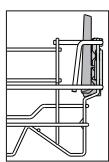 HOTPOINT HFC3C34W - HFC 3C34 W - AJUSTER LA HAUTEUR DU PANIER SUPÉRIEUR - 2