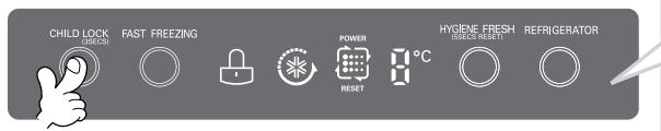 HISENSE RQ689N4AC1 - Verrouillage enfants (en OPTION) - 1