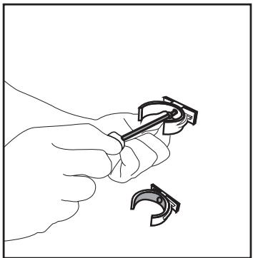 BEKO GNE60522DX - Fixation du filtre externe au mur (en option) - 4