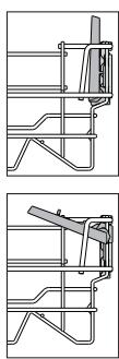 HOTPOINT HFC3C24X - VOLETS PLIABLES AVEC POSITIONS AJUSTABLES - 1