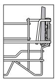HOTPOINT HFC3C24X - FOLDABLE FLAPS WITH ADJUSTABLE POSITION - 1