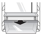 LG GMX960MTAZ - Retrait du bac à légumes - 1