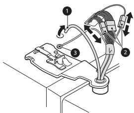 LG GMX960MTAZ - Removing the Freezer Door - 3