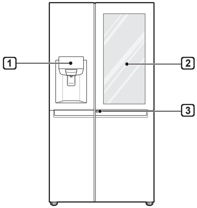 LG GMX960MTAZ - Pièces et fonctions - 1