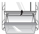 LG GMX960MTAZ - Remonter le bac à légumes - 1