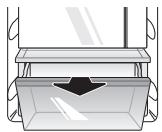 LG GMX960MTAZ - Removing the Vegetable Printer - 1