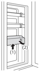 LG GMX960MTAZ - Removing the Baskets from the Door in Door - 1