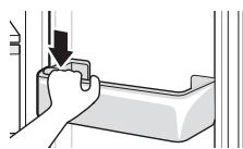 LG GMX960MTAZ - Remontage du balconnet de portedu réfrigérateur / congélateur - 2