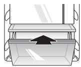 LG GMX960MTAZ - Remonter le bac à légumes - 2