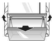 LG GMX960MTAZ - Removing the Vegetable Printer - 2