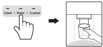 LG GMX960MTAZ - Water and Ice Dispenser - 1