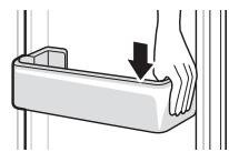 LG GMX960MTAZ - Refitting the Fridge/Freezer Door Basket - 1