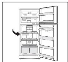 LG GMX960MTAZ - Positionnement du Contrôleur de Température - 2