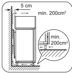 ZANUSSI ZBB28441SA - VENTILATIEVEREISTEN - 1
