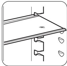 ZANUSSI ZBB28441SA - VERSTELLBARE ABLAGEN - 1