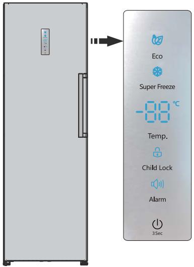 HISENSE FV354N4BIE - Commandes d'affichage - 1