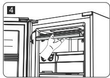 HISENSE FV354N4BIE - Couvercle rabatable - 4