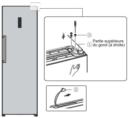 HISENSE FV354N4BIE - Inversion de la porte : - 13