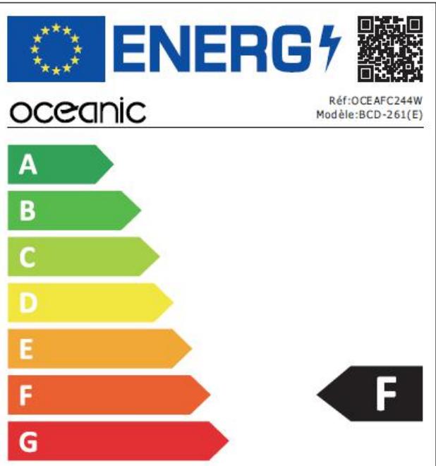OCEANIC FC246DDB - SPÉCIFICATIONS TECHNIQUES - 1
