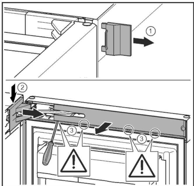 LIEBHERR SGNBS4385 - Remove the soft stop mechanism* - 1