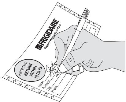 FRIGIDAIRE GALLERY - Register Your Product - 1