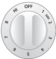 FRIGIDAIRE GALLERY - Élement halogène à réglage infini (certains modèles) - 1