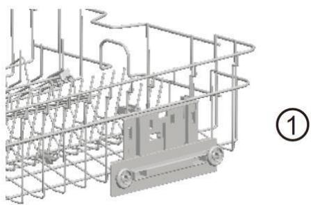 SCHNEIDER SCDW1446IDW - De hoogte van de bovenste korf aanpassen - 2