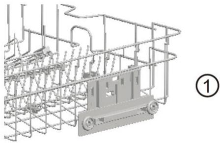 SCHNEIDER SCDW1446IDW - Réglage de la hauteur du panier supérieur - 2