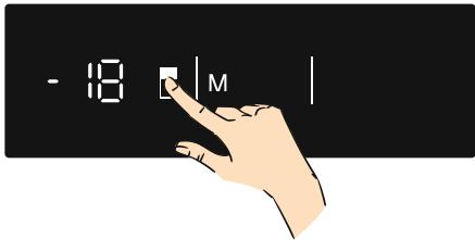 SCHOLTES SORF1197F - Paramètres de température du congélateur - 1