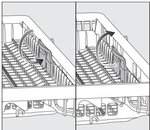 MIELE G 5210 U - Loading the 3D MultiFlex tray - 2