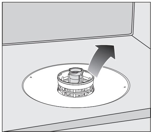 MIELE G 5210 U - Cleaning the filters - 1
