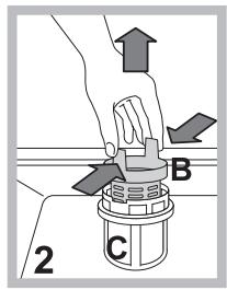 HOTPOINT LSTF 7B019 - Curatarea filtrelor - 2