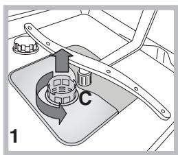 HOTPOINT LSTF 7B019 - Pulire i filtri - 1