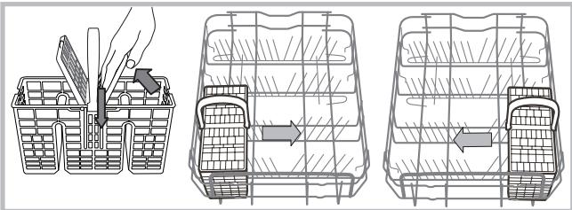 HOTPOINT LSTF 7B019 - Cosul pentru tacâmuri - 1