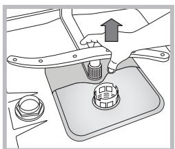HOTPOINT LSTF 7B019 - Pulire gli irroratori - 2