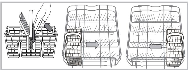 HOTPOINT LSTF 7B019 - Panier à couverts - 1
