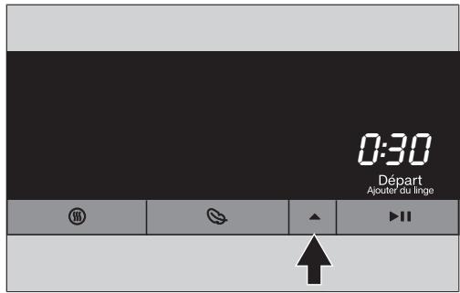 MIELE TEA225WP Active - Sélectionner la durée du programme air chaud/dryfresh - 1